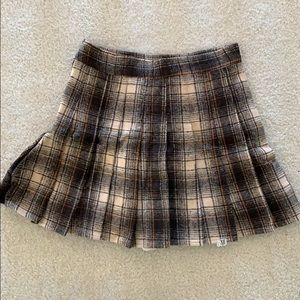 ChichWish Plaid Skort with pleats
